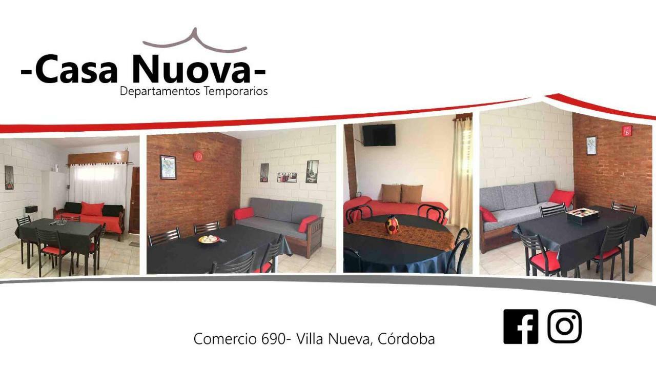 Apartamento Casa Nuova Depto UNO Villa María Exterior foto